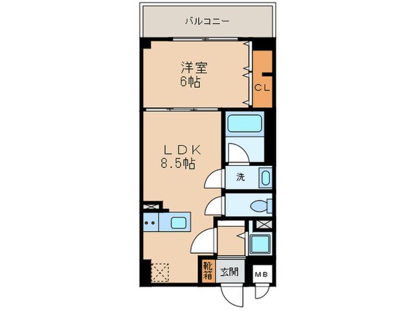 CODE西宮甲子園口の物件間取画像